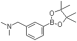 结构式 CAS# 909391-56-6, 3-二甲基氨基甲基苯硼酸频哪醇酯