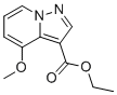 structure of CAS# 909717-95-9, Ethyl 4-methoxypyrazolo[1,5-a]pyridine-3-carboxylate