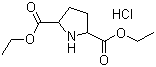2,5-Pyrrolidinedicarboxylic acid diethyl ester hydrochloride molecular structure (CAS 90979-49-0)