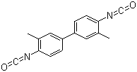 二甲基联苯二异氰酸酯分子结构 (CAS 91-97-4)
