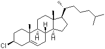 氯化胆固醇分子结构 (CAS 910-31-6)