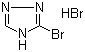 5-Bromo-1H-1,2,4-triazole hydrobromide molecular structure (CAS 91039-59-7)