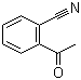 2-乙酰苯甲腈分子结构 (CAS 91054-33-0)