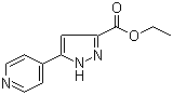 5-(4-Pyridinyl)-1H-pyrazole-3-carboxylic acid ethyl ester molecular structure (CAS 911461-42-2)
