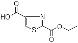 2,4-Thiazoledicarboxylic acid 2-ethyl ester molecular structure (CAS 911466-96-1)