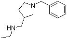 N-Ethyl-1-(phenylmethyl)-3-pyrrolidinemethanamine molecular structure (CAS 91189-07-0)