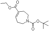 2,3,6,7-Tetrahydro-1H-azepine-1,4-dicarboxylic acid 1-(tert-butyl) 4-ethyl ester molecular structure (CAS 912444-89-4)