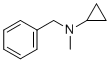 N-Benzyl-N-methylcyclopropanamine molecular structure (CAS 91245-57-7)