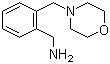 1-[2-(吗啉-4-基甲基)苯基]甲胺分子结构 (CAS 91271-82-8)