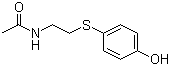 N-乙酰基-4-S-半胱胺基酚分子结构 (CAS 91281-32-2)