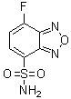 结构式 CAS# 91366-65-3, 7-氟-2,1,3-苯并恶二唑-4-磺酰胺