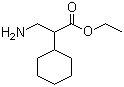 3-氨基-2-环己基丙酸乙酯分子结构 (CAS 91370-48-8)