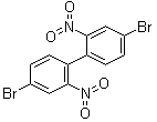 structure of CAS# 91371-12-9, 4,4'-Dibromo-2,2'-dinitro-1,1'-biphenyl;2,2'-Dinitro-4,4'-dibromobiphenyl; 4,4'-Dibromo-2,2'-dinitrobiphenyl