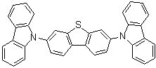9,9'-(2,8-Dibenzothiophenediyl)bis-9H-carbazole molecular structure (CAS 913738-04-2)