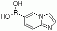 结构式 CAS# 913835-63-9, 9-氮杂吲哚-5-硼酸