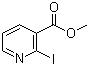 Methyl 2-iodonicotinate molecular structure (CAS 913836-18-7)