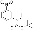1-Boc-4-nitroindole molecular structure (CAS 913836-24-5)
