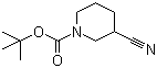 N-Boc-3-Cyanopiperidine molecular structure (CAS 91419-53-3)