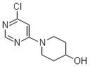 1-(6-Chloro-4-pyrimidinyl)-4-piperidinol molecular structure (CAS 914347-85-6)