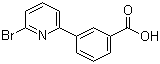 3-(6-Bromopyridin-2-yl)benzoic acid molecular structure (CAS 914349-44-3)