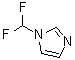 结构式 CAS# 91459-68-6, 1-(二氟甲基)-1H-咪唑
