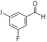3-Fluoro-5-iodobenzaldehyde molecular structure (CAS 914636-93-4)