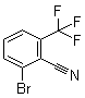 2-Bromo-6-(trifluoromethyl)benzonitrile molecular structure (CAS 914637-35-7)