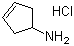 1-Amino-3-cyclopentene hydrochloride molecular structure (CAS 91469-55-5)