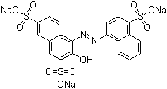 Acid Red 27 molecular structure (CAS 915-67-3)