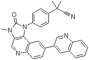 NVP-BEZ 235 molecular structure (CAS 915019-65-7)