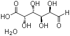 D-Galacturonic acid hydrate molecular structure (CAS 91510-62-2)