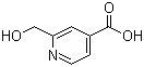 2-Hydroxymethylisonicotinic acid molecular structure (CAS 915140-06-6)