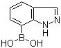 structure of CAS# 915411-01-7, 1H-Indazole-7-boronic acid
