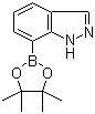1H-Indazole-7-boronic acid pinacol ester molecular structure (CAS 915411-02-8)
