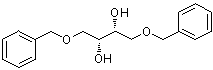 (+)-1,4-Di-O-benzyl-D-threitol molecular structure (CAS 91604-41-0)