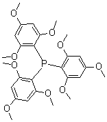 结构式 CAS# 91608-15-0, 三(2,4,6-三甲氧基苯基)膦