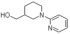 1-(2-Pyridinyl)-3-piperidinemethanol molecular structure (CAS 916791-11-2)
