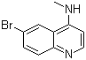 6-Bromo-N-methyl-4-quinolinamine molecular structure (CAS 916812-31-2)