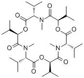 Enniatin B molecular structure (CAS 917-13-5)