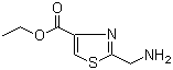 Ethyl 2-(aminomethyl)-1,3-thiazole-4-carboxylate molecular structure (CAS 91711-96-5)