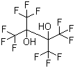 六氟-2,3-双(三氟甲基)-2,3-丁二醇分子结构 (CAS 918-21-8)