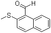 2-(Methylthio)-1-naphthaldehyde molecular structure (CAS 91922-60-0)