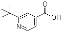 structure of CAS# 91940-84-0, 2-tert-Butylpyridine-4-carboxylic acid;2-tert-Butylisonicotinic acid