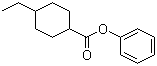 Phenyl 4-ethylcyclohexanecarboxylate molecular structure (CAS 91988-52-2)