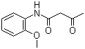 结构式 CAS# 92-15-9, 邻甲氧基-N-乙酰乙酰苯胺; 乙酰乙酰邻甲氧基苯胺
