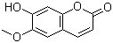 东莨菪内酯分子结构 (CAS 92-61-5)