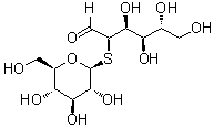 2-S-beta-D-Glucopyranosyl-2-thio-D-glucose molecular structure (CAS 92051-25-7)