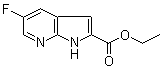 Ethyl 5-fluoro-1H-pyrrolo[2,3-b]pyridine-2-carboxylate molecular structure (CAS 920978-95-6)