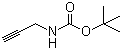 N-Boc-氨基丙炔分子结构 (CAS 92136-39-5)