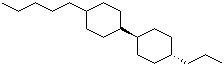 结构式 CAS# 92263-41-7, (反式,反式)-4-丙基-4'-戊基-1,1'-联环己烷